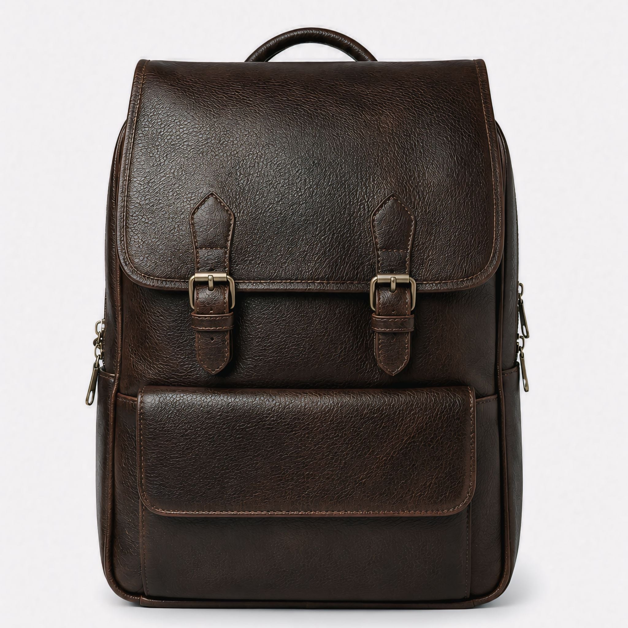 Leather Laptop Backpack - BUCKLE