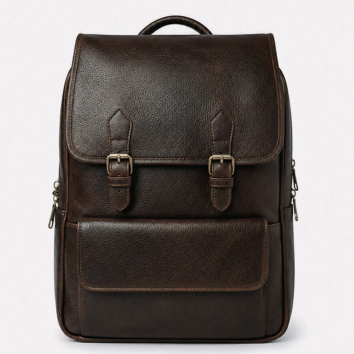 Leather Laptop Backpack - BUCKLE