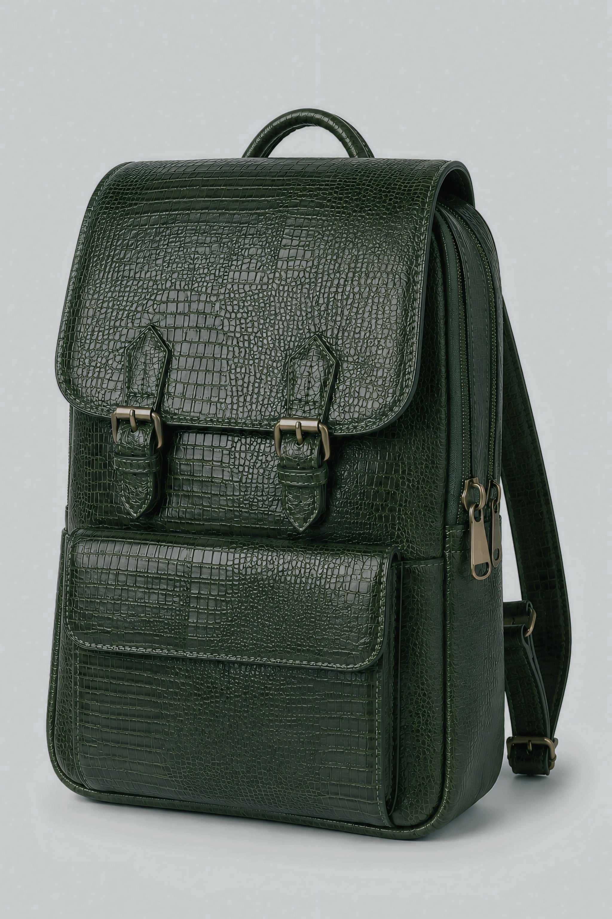 Leather Laptop Backpack - BUCKLE