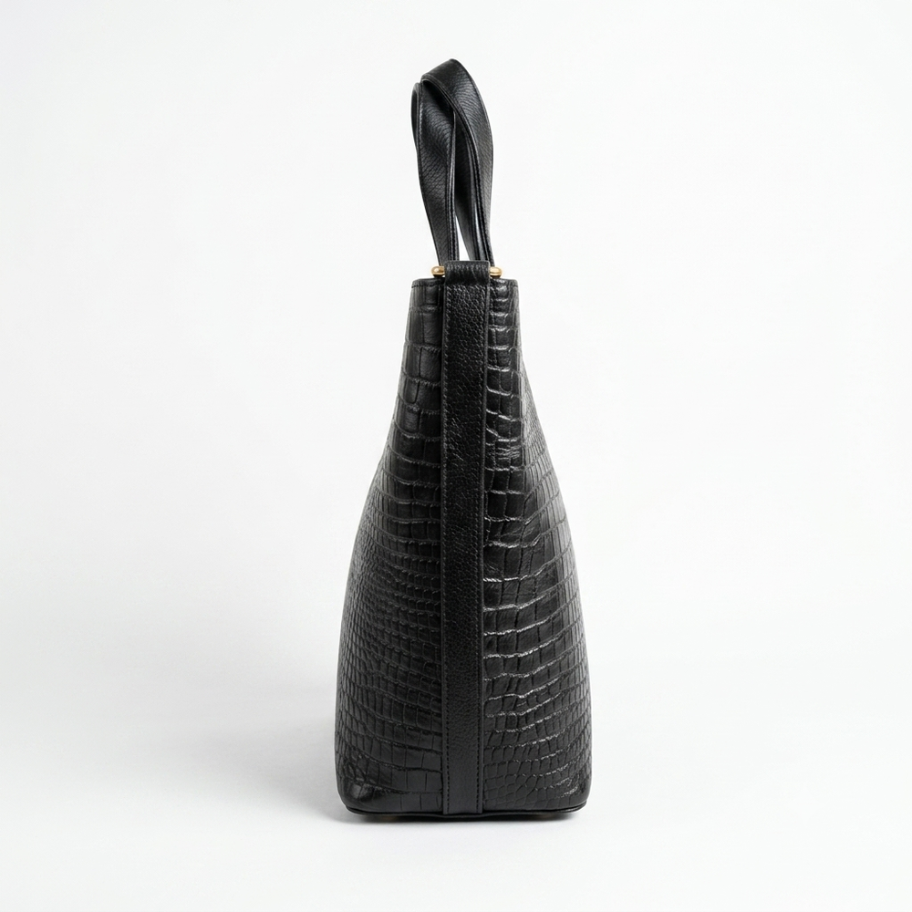 Leather Handbag Bag - TOTE BOAT
