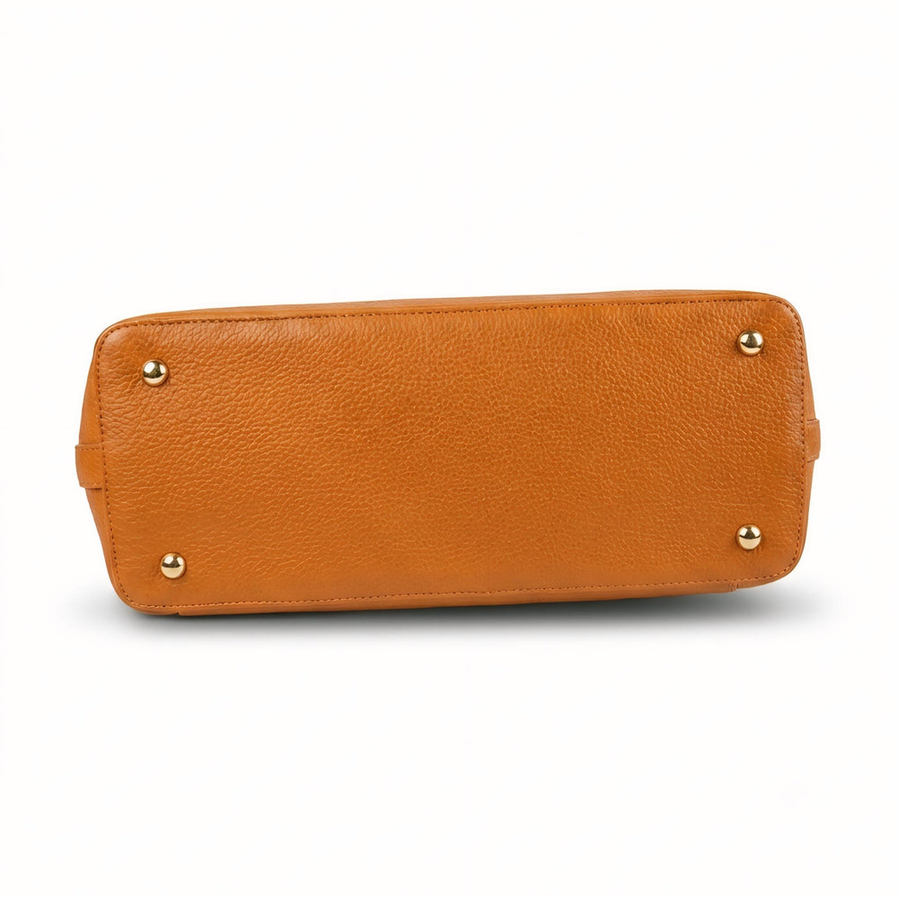 Leather Handbag Bag - TOTE BOAT