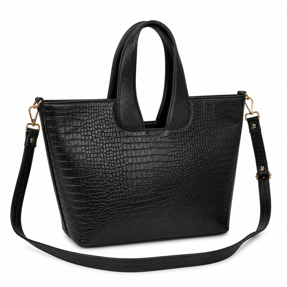 Leather Handbag Bag - TOTE BOAT