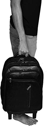 Leather Backpack Trolley - Journey Roller