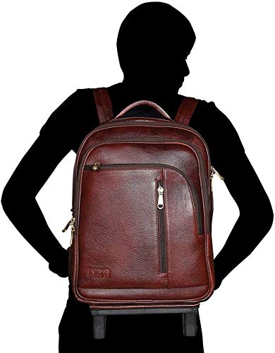 Leather Backpack Trolley - Journey Roller