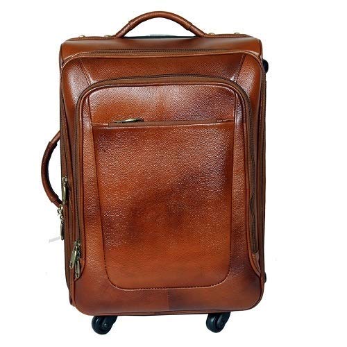 Leather Trolley - The Expandable