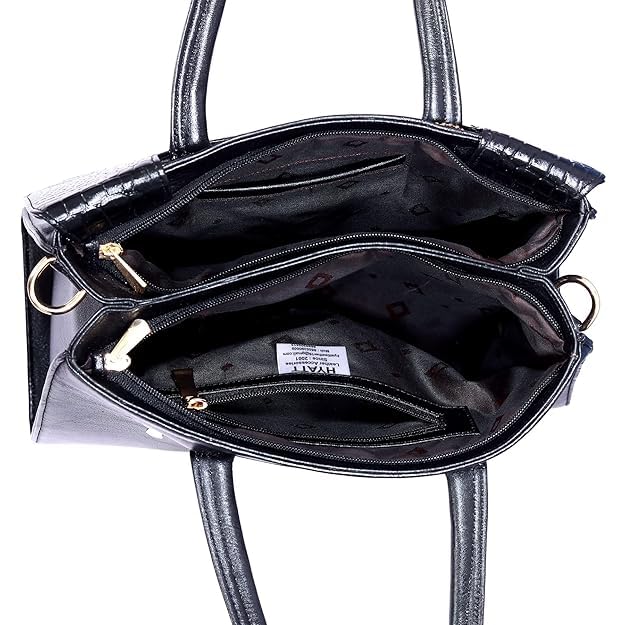 Structured Leather Handbag - CUT FLAP