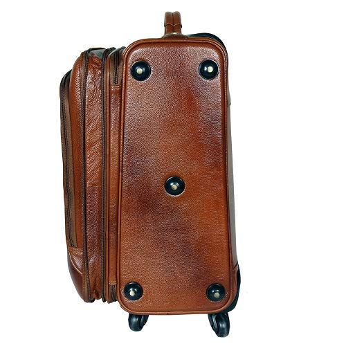 Leather Trolley - The Expandable