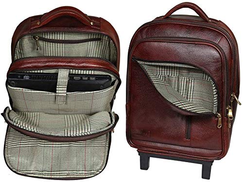 Leather Backpack Trolley - Journey Roller