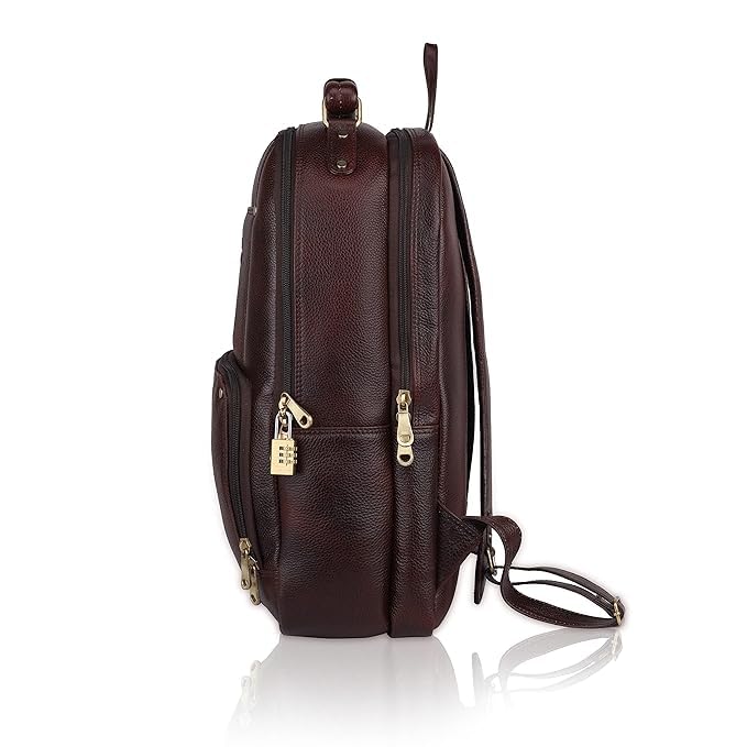 Leather Laptop Backpack - The Awakening
