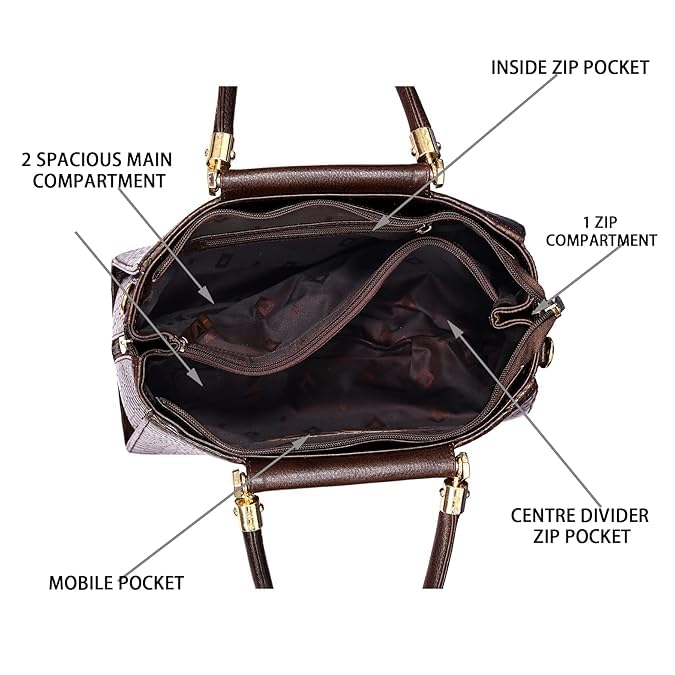 Croco Leather Handbag - MULBERRY