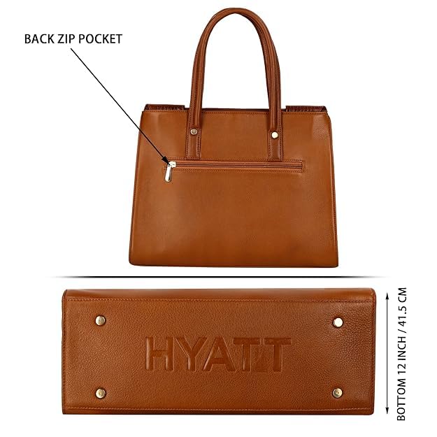 Structured Leather Handbag - CUT FLAP