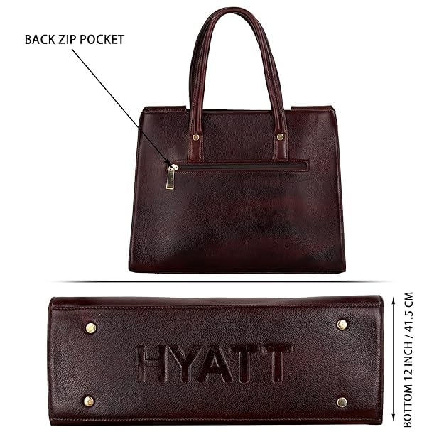 Structured Leather Handbag - CUT FLAP