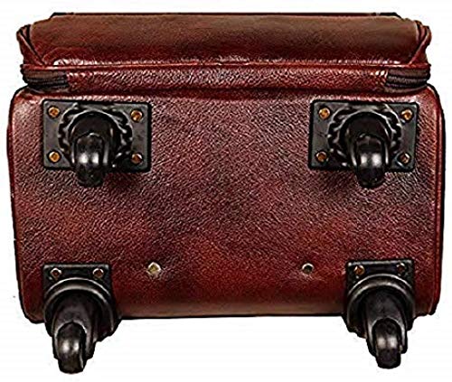 Leather Trolley - The Expandable