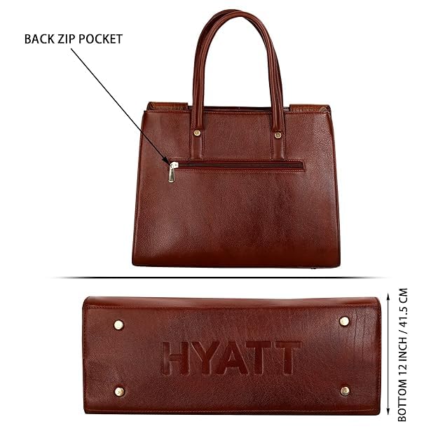 Structured Leather Handbag - CUT FLAP