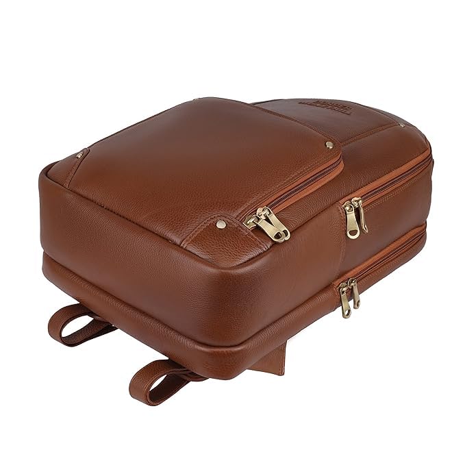 Leather Laptop Backpack - The Awakening