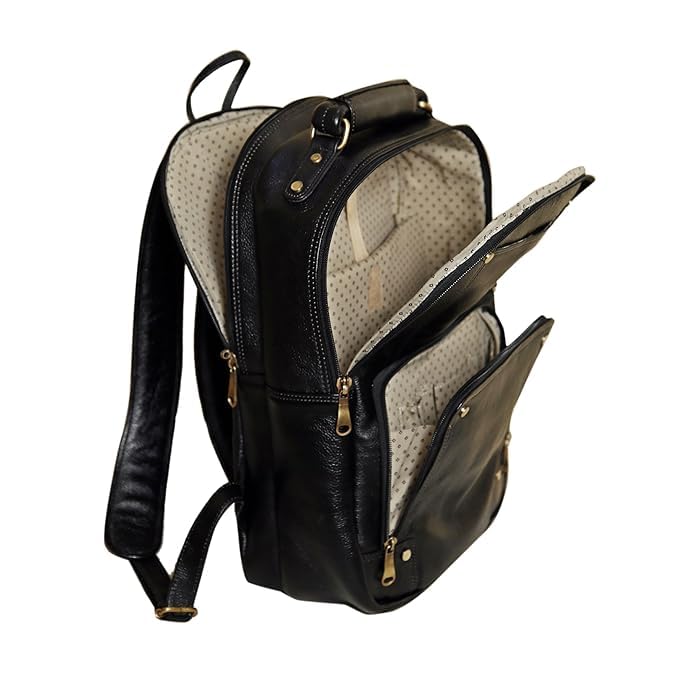 Leather Laptop Backpack - The Awakening