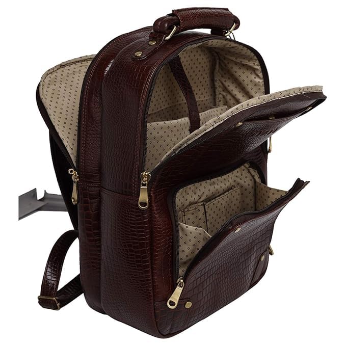 Leather Laptop Backpack - The Awakening