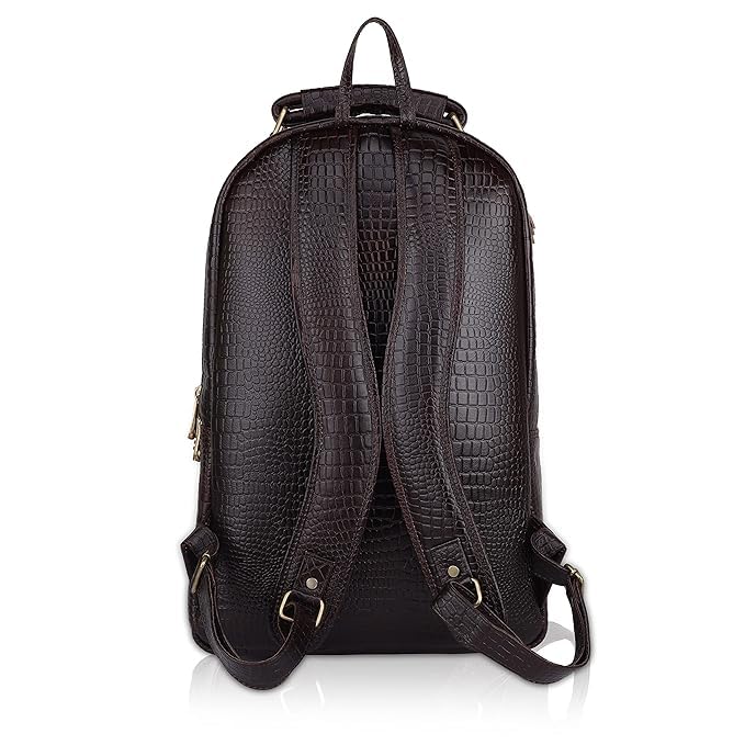 Leather Laptop Backpack - The Awakening