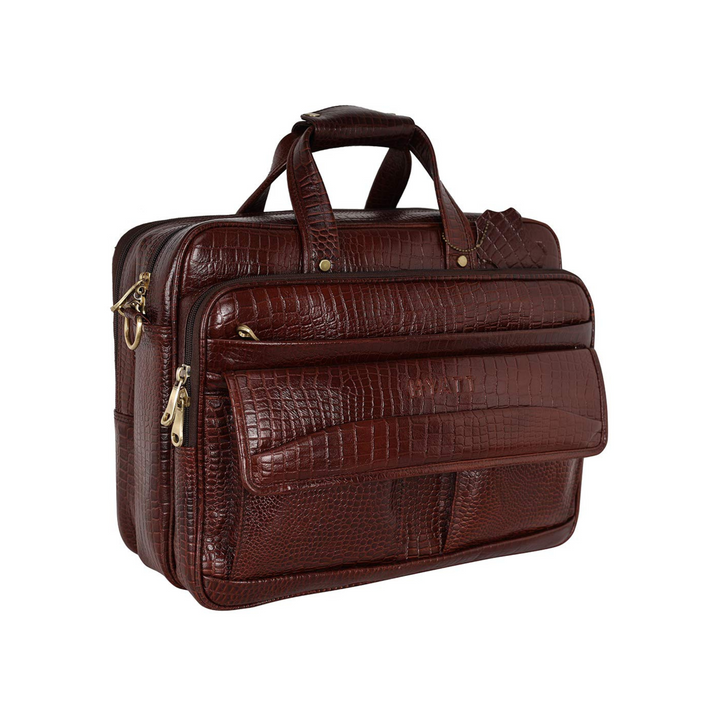 16 Inch Men's Leather Briefcase Bags