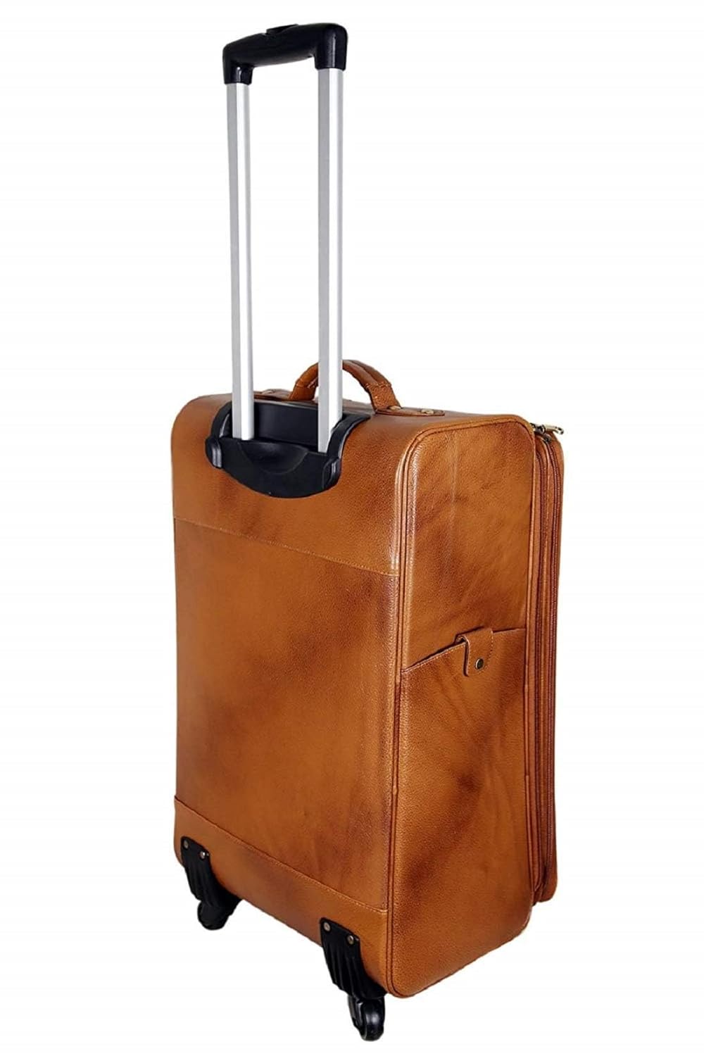 Leather Trolley Bag - The Voyager