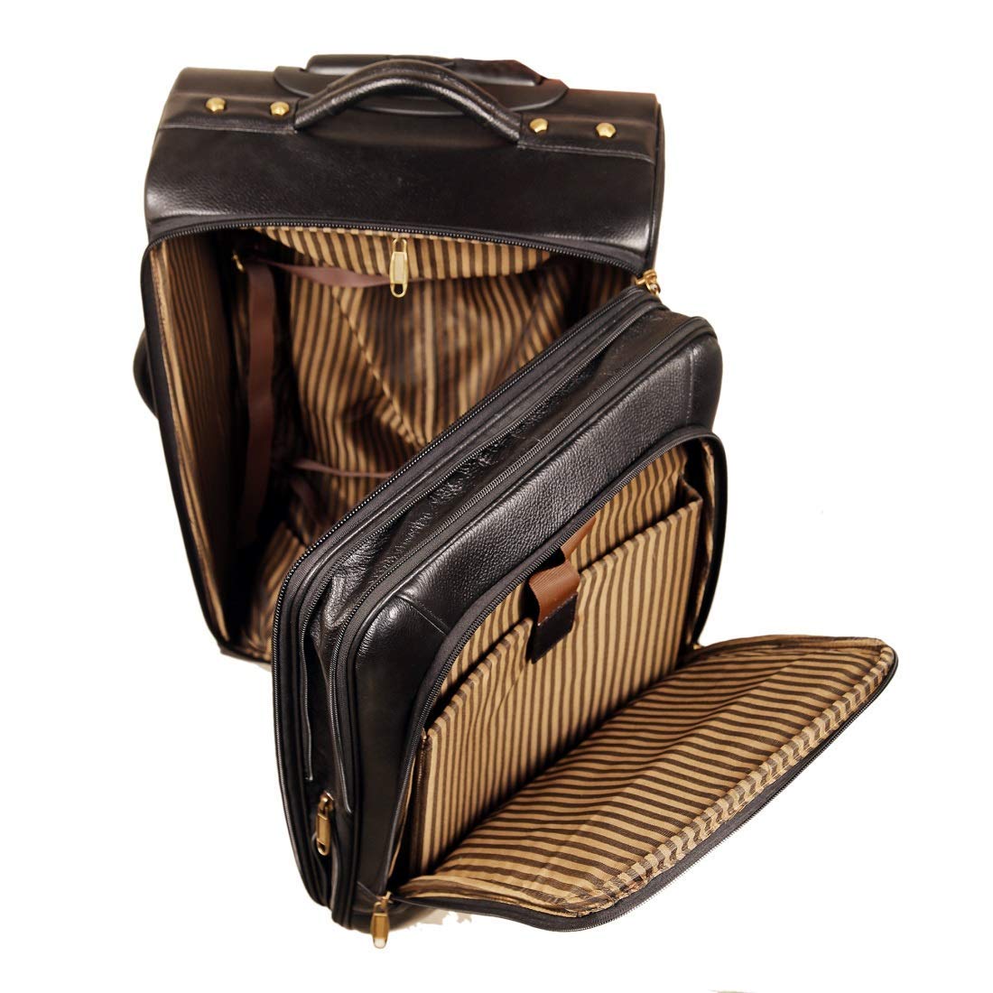 Leather Trolley - The Expandable