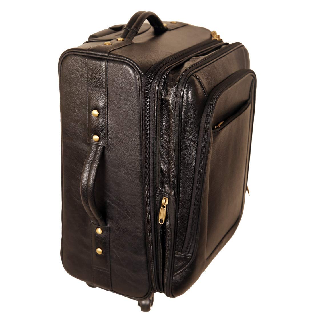 Leather Trolley - The Expandable