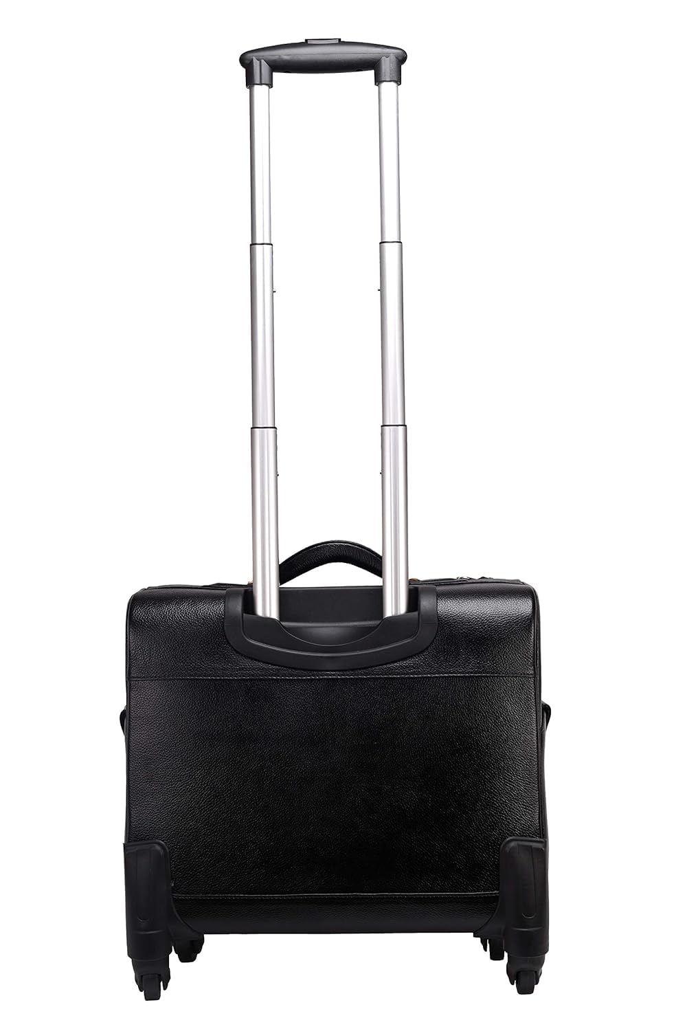 Leather Laptop Roller Trolley - The Ridgeway