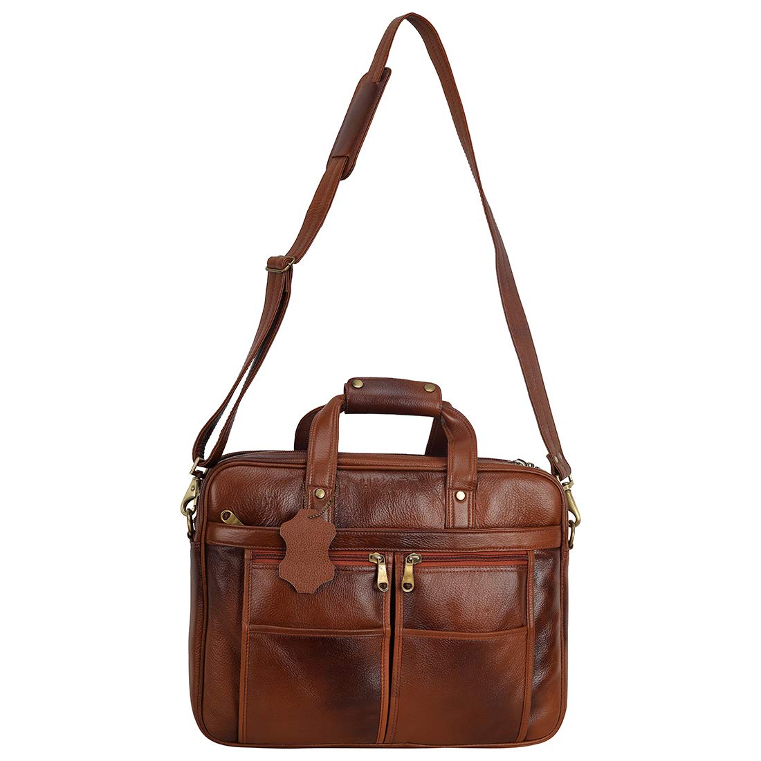 Leather Expandable Bag - Carry Grid