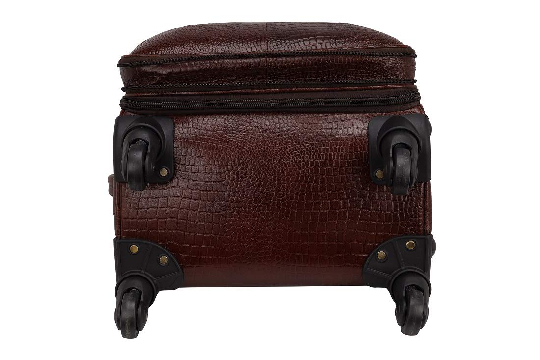 Leather Trolley - The Expandable