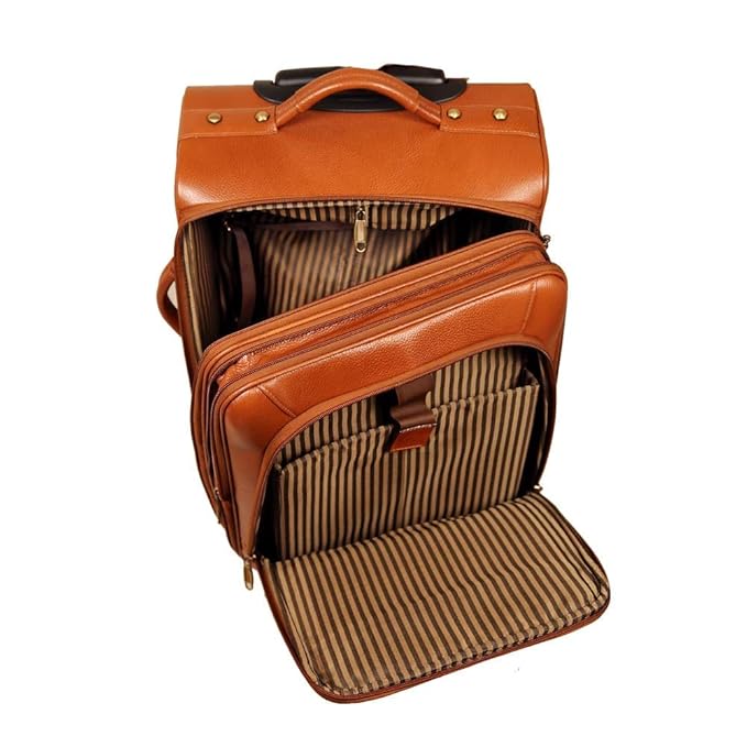 Leather Trolley - The Expandable