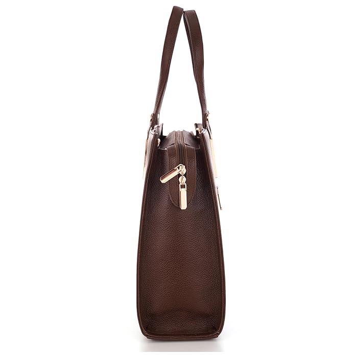 Leather Laptop Tote Bag - Boxa