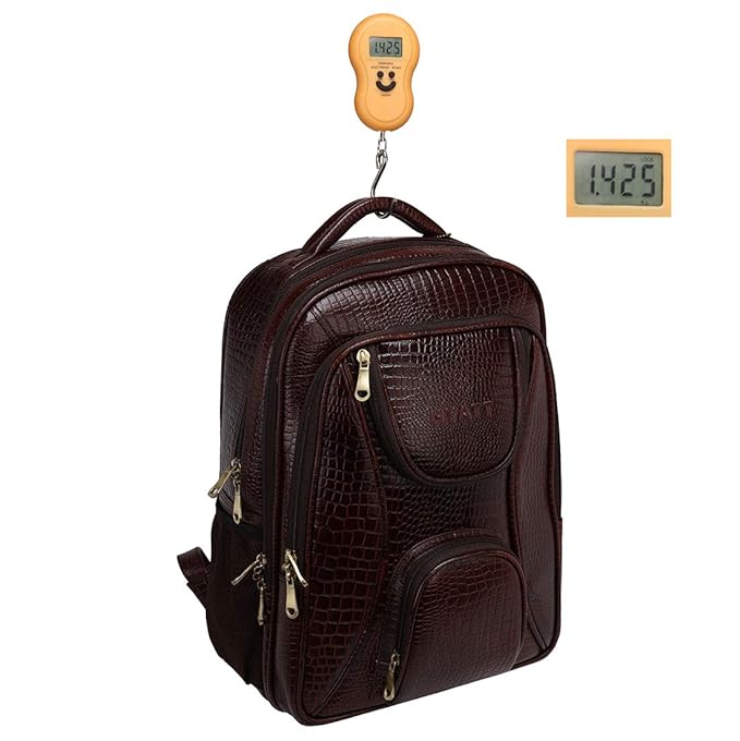 Leather Laptop Backpack - Twin Vault