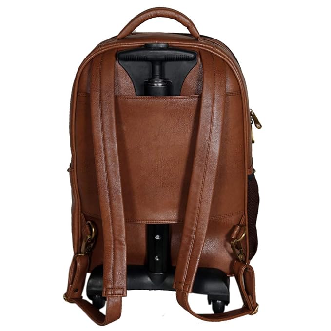 Leather Backpack Trolley - Journey Roller