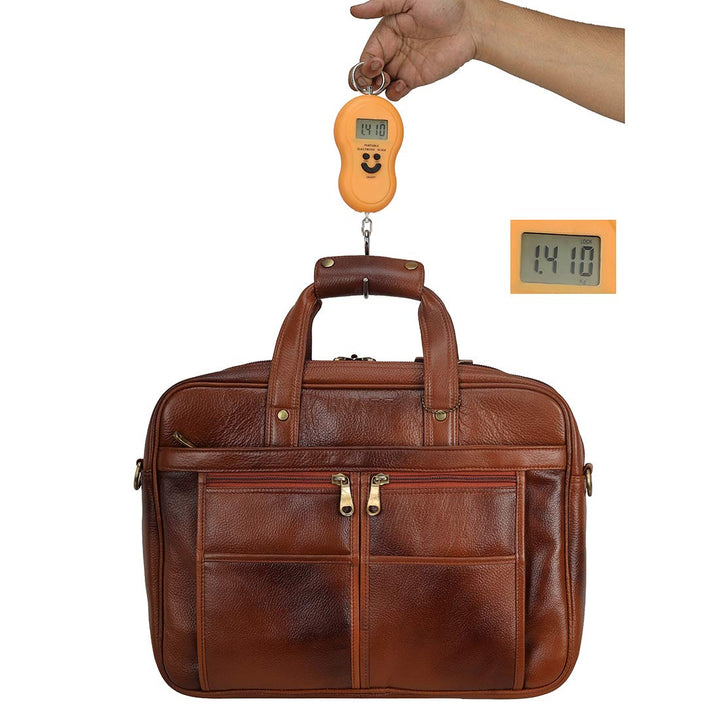 Leather Expandable Bag - Carry Grid