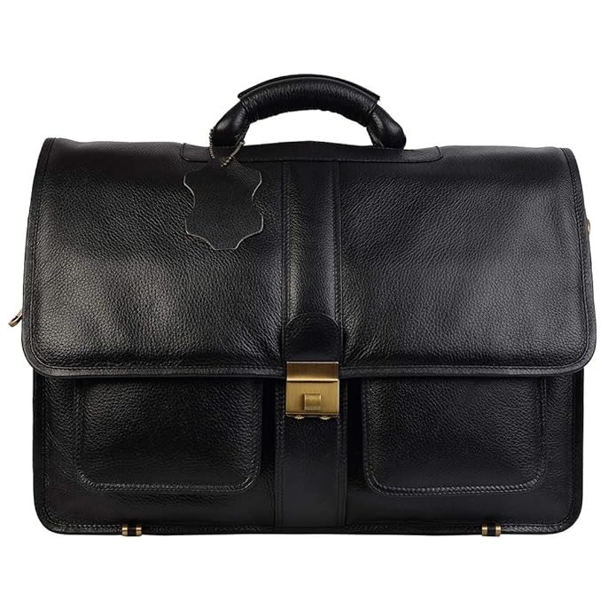 Leather Briefcase - Metro