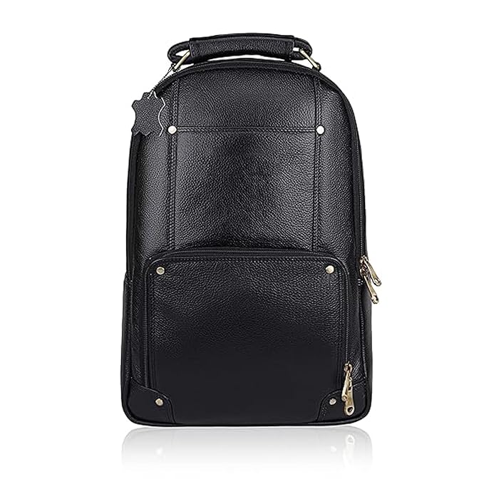Leather Laptop Backpack - The Awakening