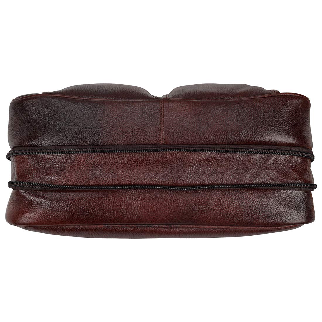 HAYAT Leather Accessories 24 litres Full Expandable Leather Laptop Office