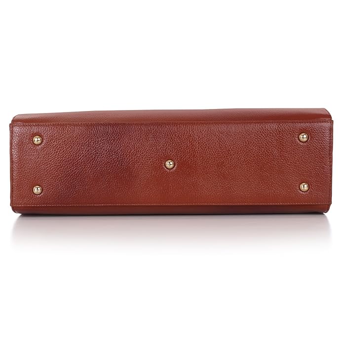 Leather Laptop Tote Bag - Boxa