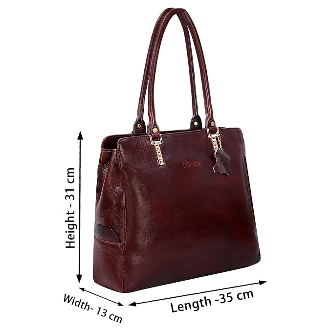 Leather Shoulder Bag - SIDE CHAIN