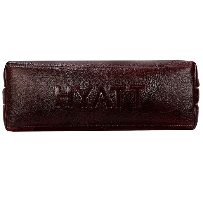 Leather Shoulder Bag - Elegant