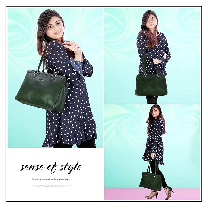 Leather Shoulder Bag - Sturdy