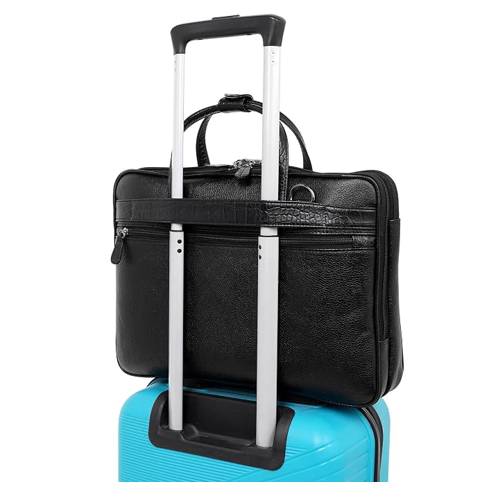 Leather Laptop Bag - The Messenger