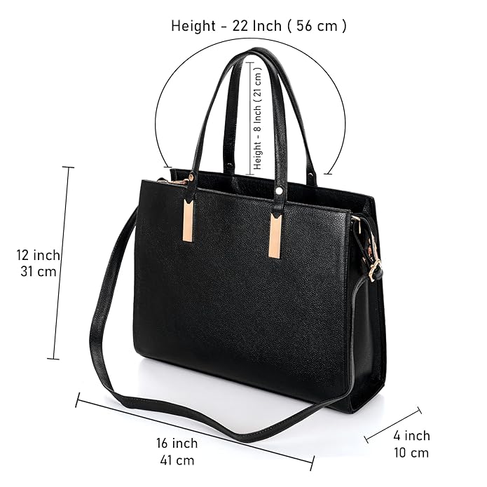 Leather Laptop Tote Bag - Boxa