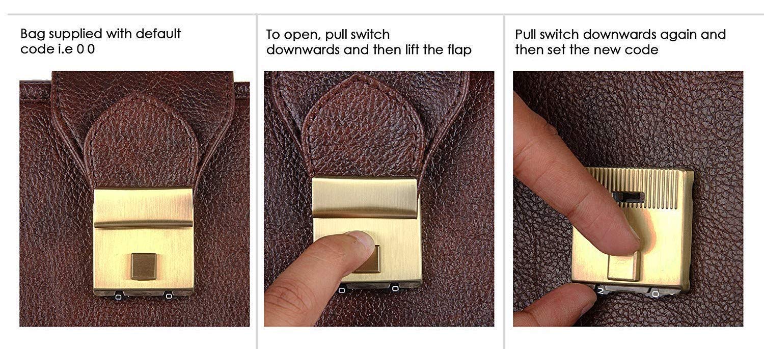 Leather Briefcase - The Vintage