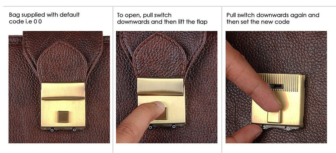 Leather Briefcase - The Vintage