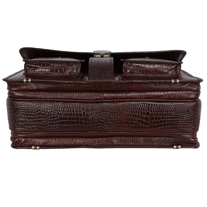 Leather Briefcase - Metro