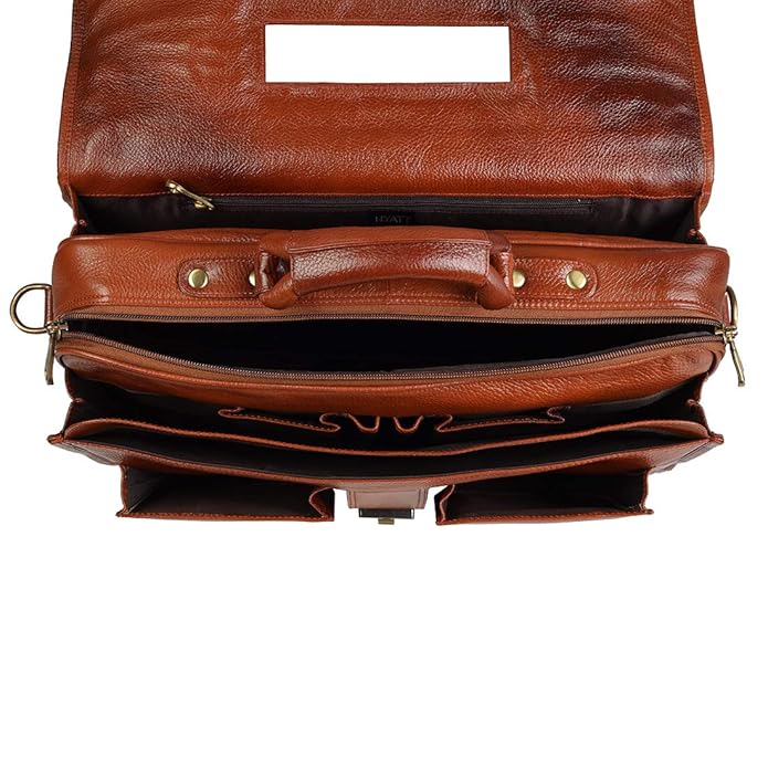 Leather Briefcase - Metro