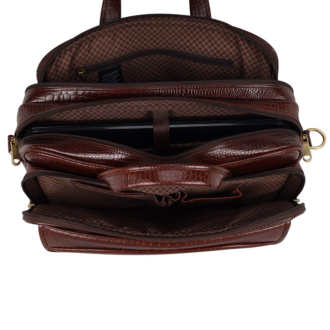 16 Inch Men's Leather Briefcase Bags