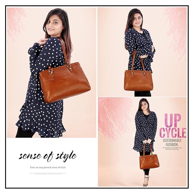 Leather Shoulder Bag - Sturdy