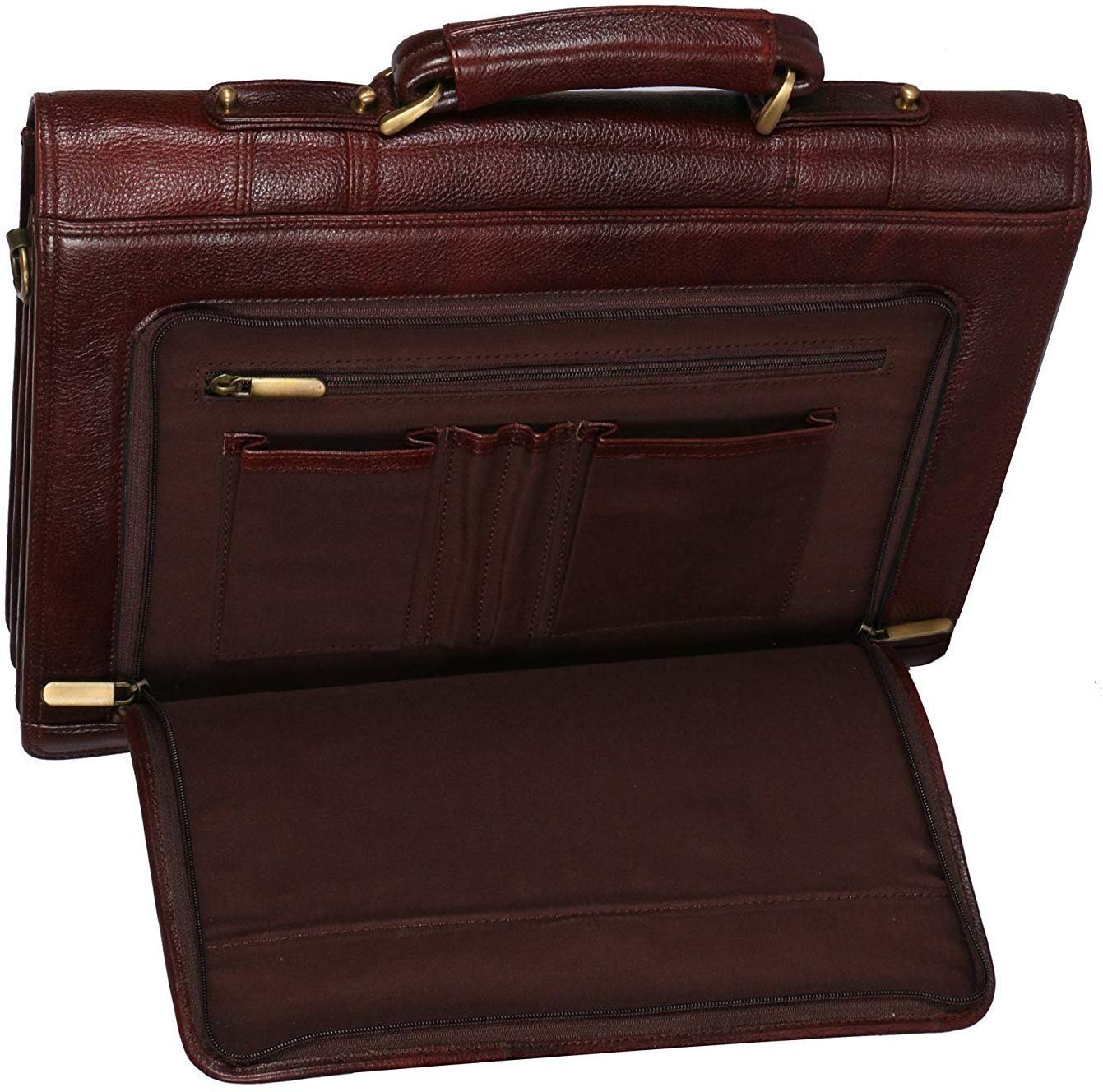 Leather Briefcase - The Vintage